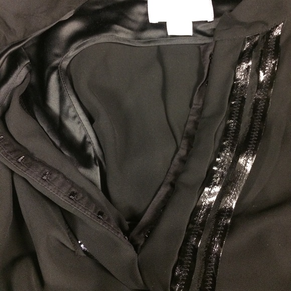 ⚫️ Jessica Simpson ⚫️Sweetheart Black Sheer Dress - Picture 4 of 8